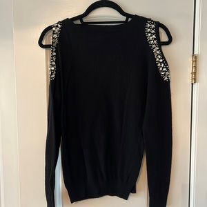 INC sweat her with cut out shoulder